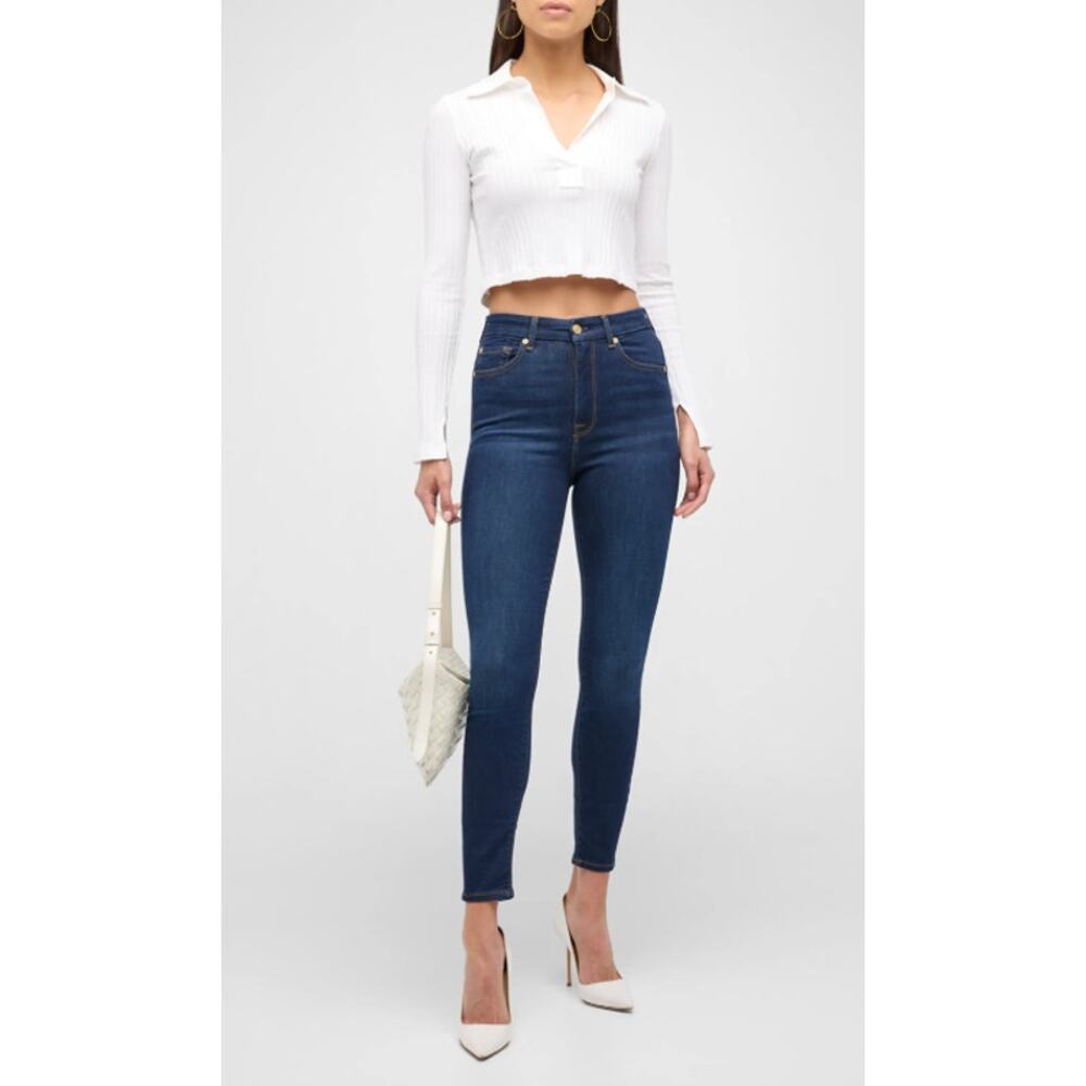 7 for all Mankind Size 26 the high waist skinny Medium Wash